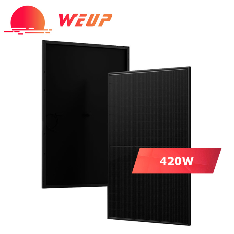 420W all black solar panel